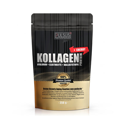 PULSUS FIT Kollagen Protein Men Edition Cherry Vorderseite
